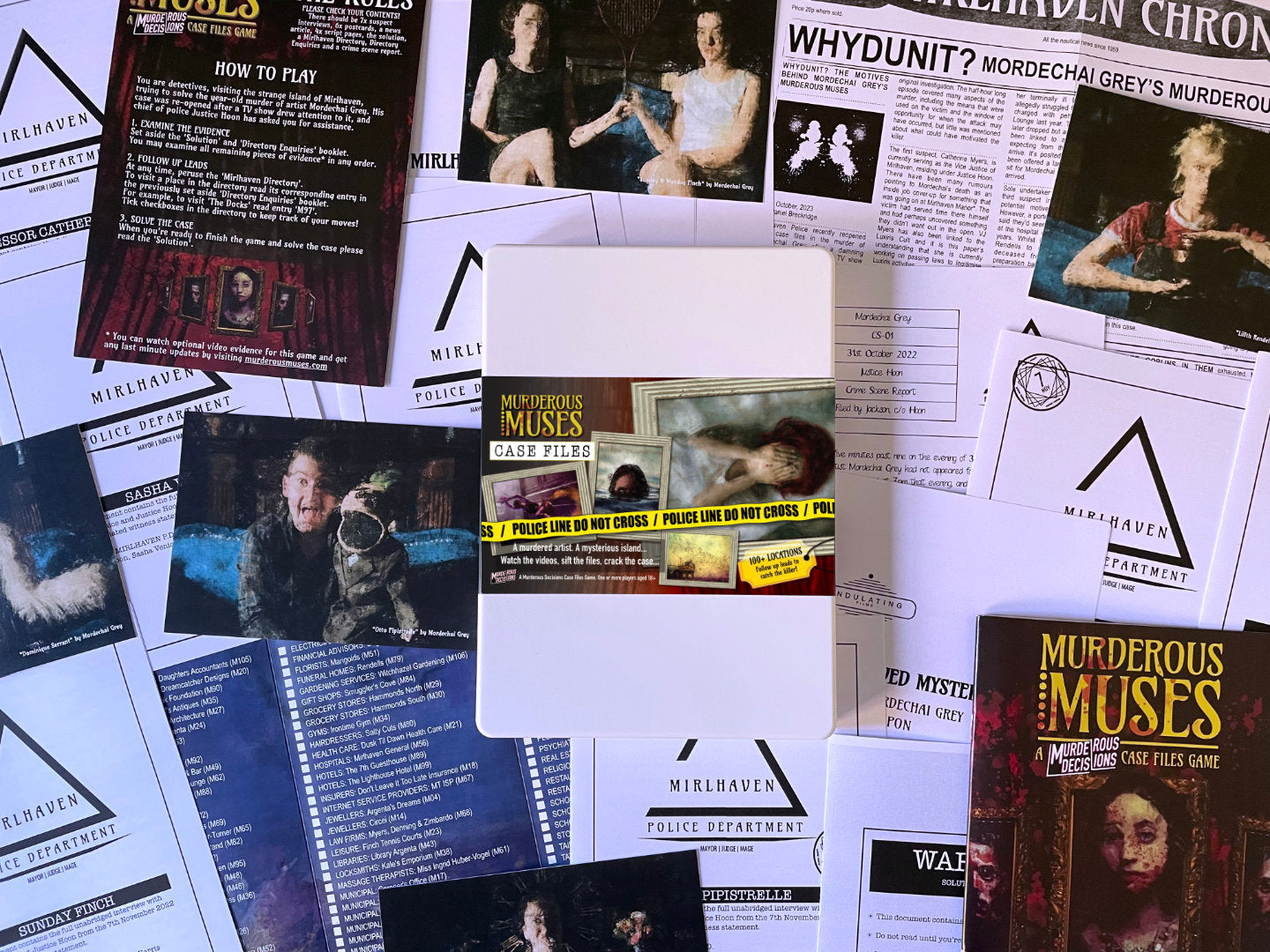 Murderous Muses Case Files