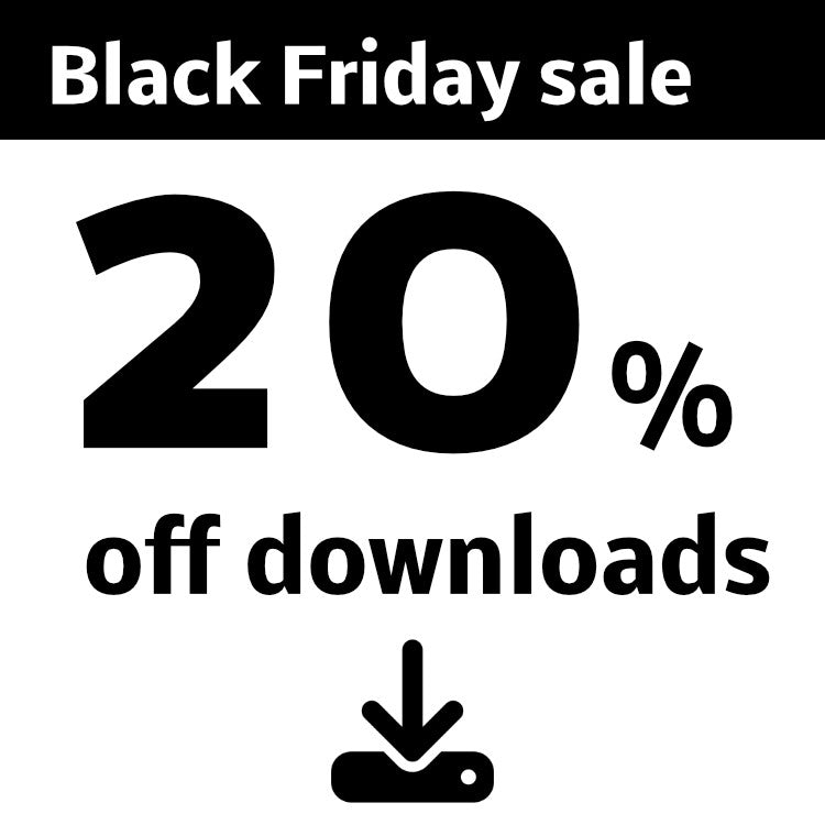 Black Friday 20% Off All Murder Mystery Party Download Games